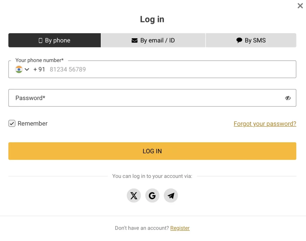 Login-form