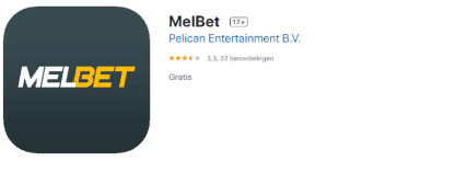 App Store'da Melbet ilovasi